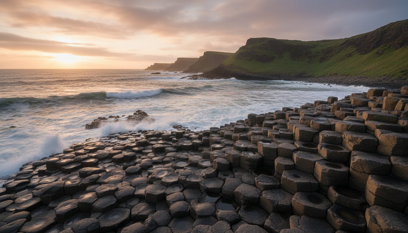 Giant's Causeway at sunrise — Northern Ireland bank holidays