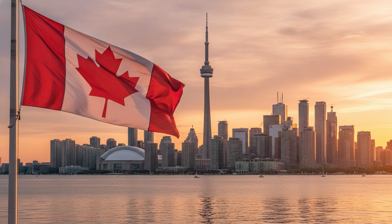 Public holidays in Canada 2026 — Toronto skyline